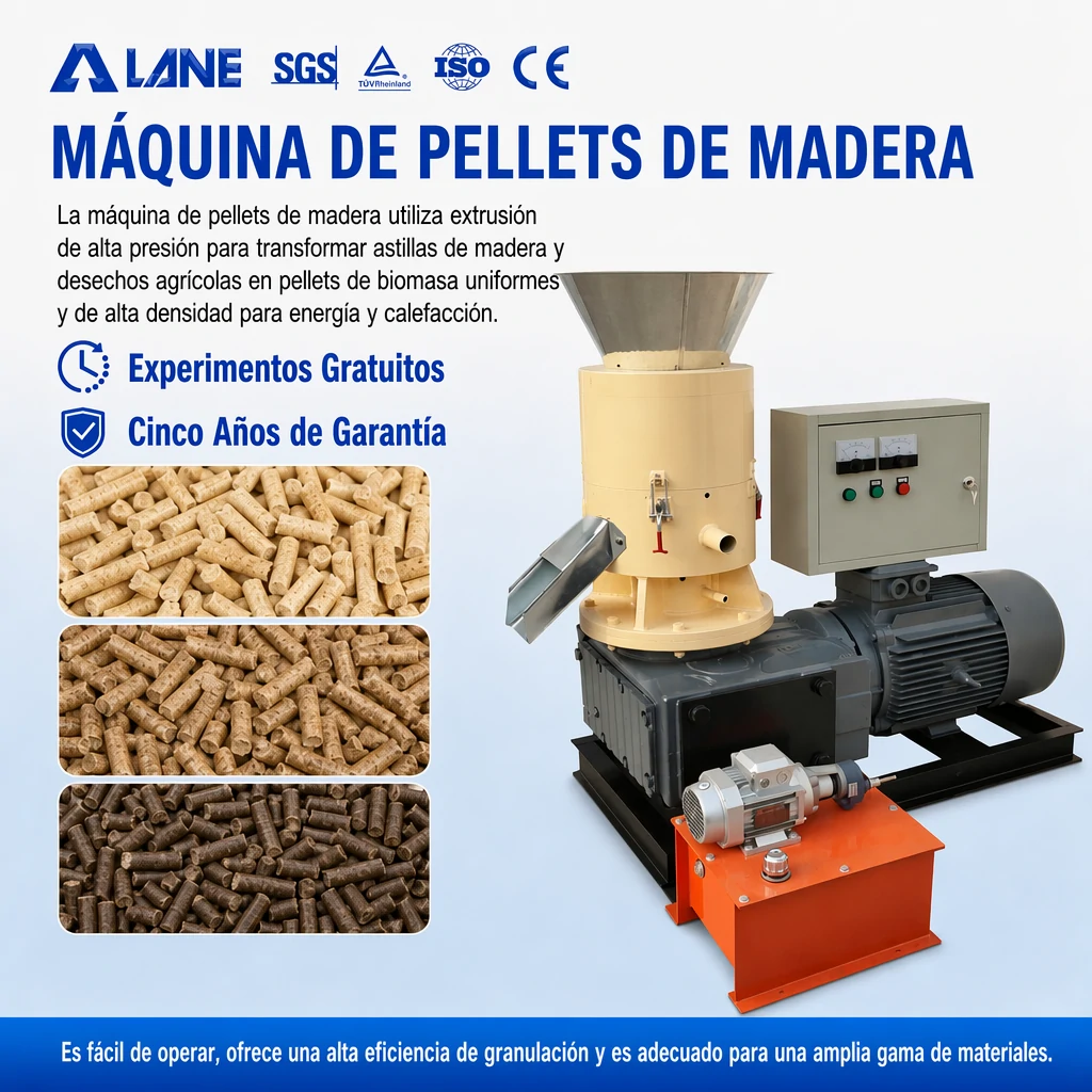 Pelletadora de madera