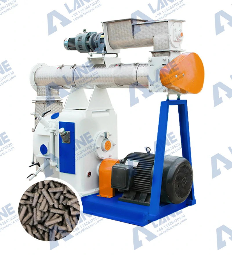Molino horizontal de pellets de matriz anular