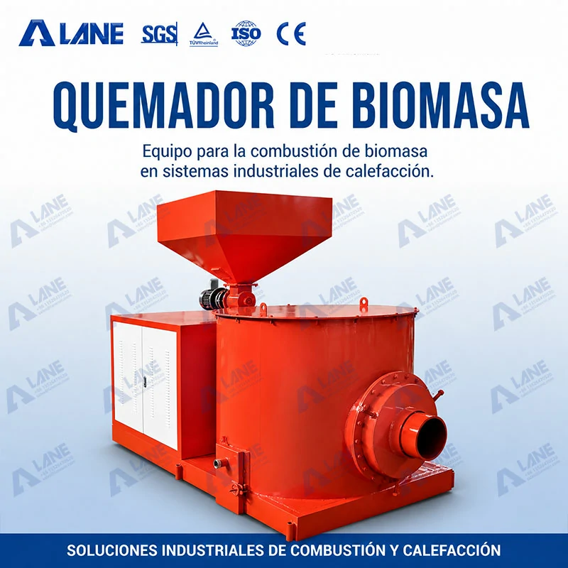 Quemador de biomasa