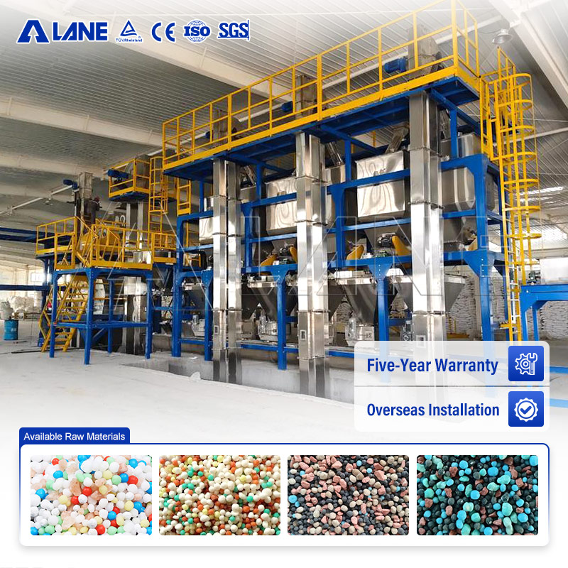 Línea de producción de fertilizantes BB