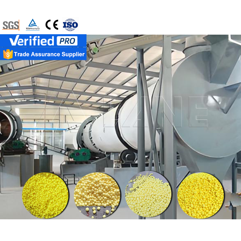 línea de producción de urea con azufre