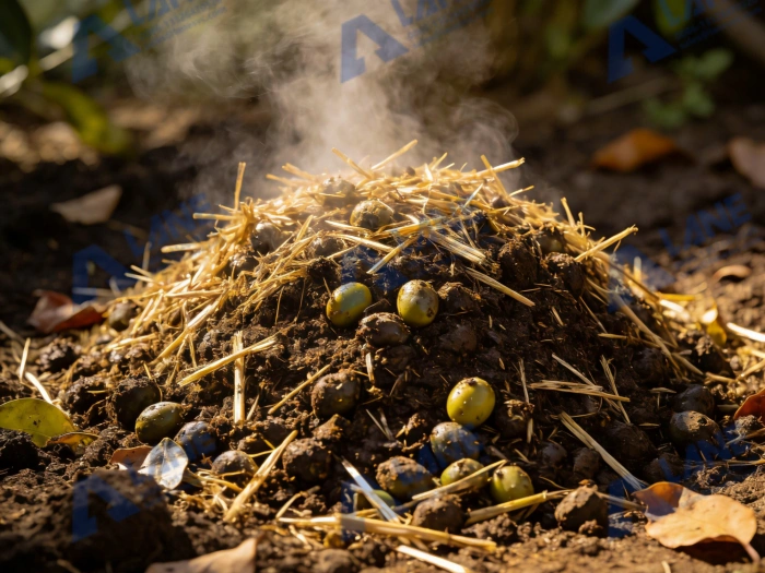 orujo de oliva: Cómo las pieles de aceituna se convierten en un recurso agrícola sostenible