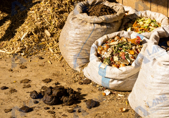 máquina de compostaje industrial